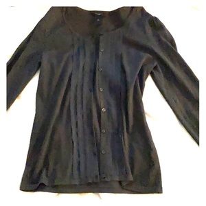 Ann Taylor Dark gray cardigan
